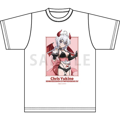 戦姫絶唱シンフォギアＸＶ 描き下ろし グラフィックTシャツ【雪音 クリス】小悪魔ウェイトレス