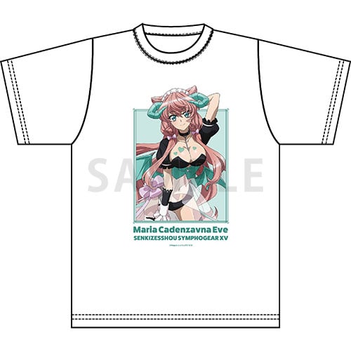 戦姫絶唱シンフォギアＸＶ 描き下ろし グラフィックTシャツ【マリア・カデンツァヴナ・イヴ】小悪魔ウェイトレス