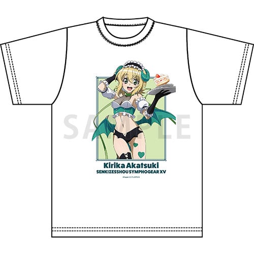 戦姫絶唱シンフォギアＸＶ 描き下ろし グラフィックTシャツ【暁 切歌】小悪魔ウェイトレス