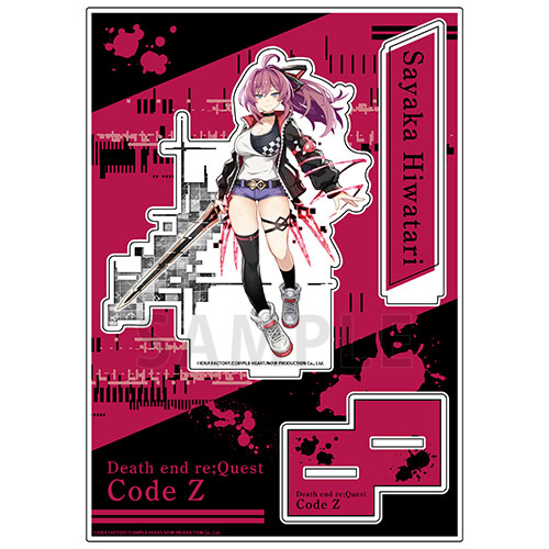 Death end re;Quest Code Z アクリルキャラスタンド さや香